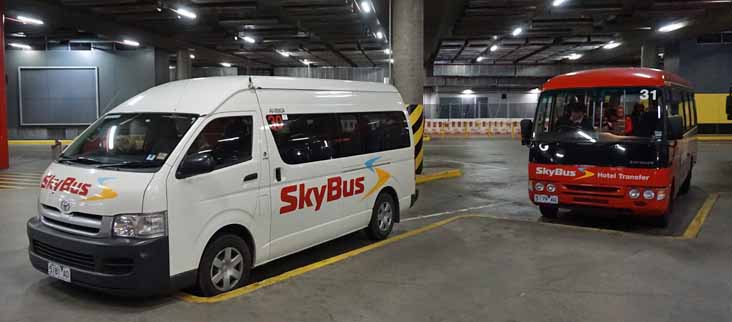 Skybus Toyota HiAce Commuter 30 & Mitsubishi Rosa 31